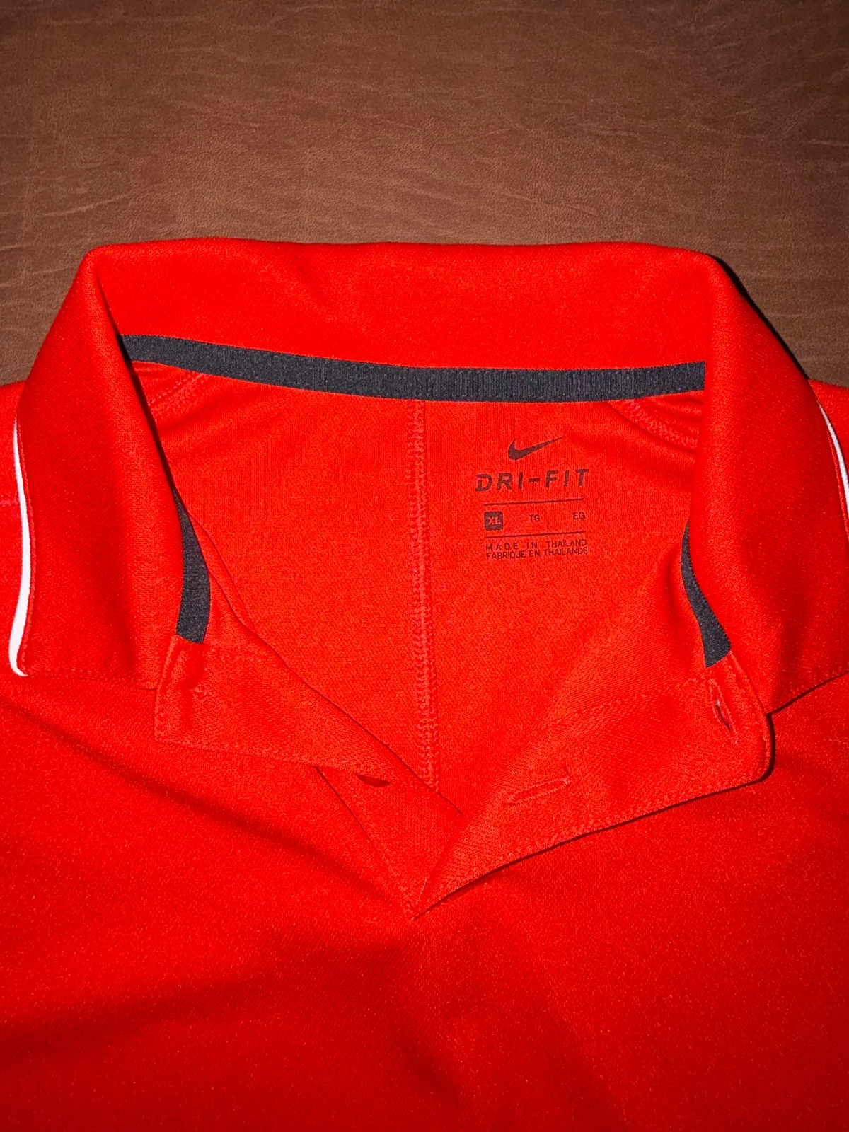 Nike Dri-FIT Red Polo Shirt – Youth XL